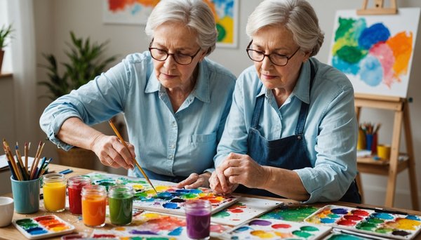 Comment les thérapies artistiques peuvent-elles bénéficier à la santé mentale des personnes âgées ?